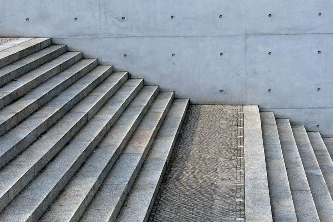 Concrete steps construction